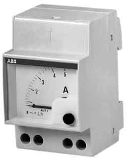ABB 2CSM310030R1001 ABB Stotz S&J Ampèremètre analogique direct AMT1-5, 5  A, courant alternatif - Conrad Electronic France