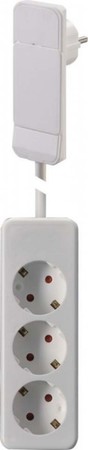 Socket outlet/plug with protective contact (SCHUKO)  933.015