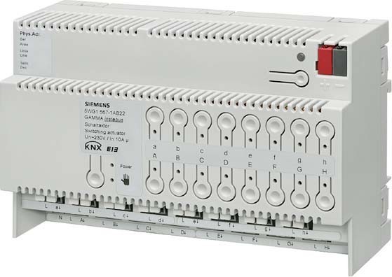 Siemens Indus Sector Switch Actuator For Bus System 5wgab22 5wg1567 1ab22 Elektrotools De