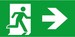 Pictogram for emergency luminaire Acrylic plate 4 0071 354 506
