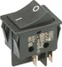 Miniature push button switch Off switch Rocker 1 924.095