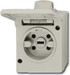 Perilex socket outlet 16 A Surface mounted (plaster) 2581-0-0098