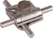 Connector for lightning protection Aluminium 390051