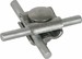 Connector for lightning protection Stainless steel V2A 315119