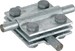 Connector for lightning protection Cross connector Steel 319201
