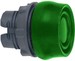 Front element for push button Green 1 Round ZB5AP3S