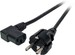 Power cord Earthed plug, straight 3 EK534.5