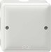 Junction box for installation duct Plastic Clear white 007003