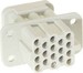Contact insert for industrial connectors  09120173101