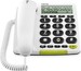 Analogue telephone with cord Standard Multiple lines 380007