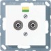 Potential equalization socket outlet  ABA565-2WW