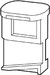 Component for arrangement / baying system (switchgear cabinet)  