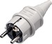 Plug with protective contact (SCHUKO) Plastic 10749