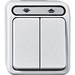 Venetian blind switch/-push button Rocker MEG3755-8019