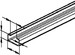 Support/Profile rail 2000 mm 30 mm 15 mm 2970/2 SO