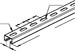 Support/Profile rail 6000 mm 40 mm 22 mm 2986/6 FL