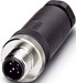Sensor-actuator connector M12 Male (plug) Straight 1681460
