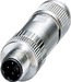 Sensor-actuator connector M12 Male (plug) Straight 1543223