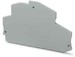 Endplate and partition plate for terminal block  3038503