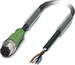 Sensor-actuator patch cord 4 M12 Male (plug) 1668056