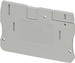 Endplate and partition plate for terminal block Grey 3212044