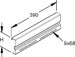 Connector for cable support system Longitudinal joint 163C9-A