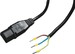 Power cord Cold device plug (IEC 320) 3 6450060