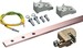 Earthing rail for distribution board 16 200 A Copper 7547000