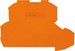 Endplate and partition plate for terminal block Orange 2000-2292