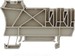 Endplate and partition plate for terminal block Beige 1649540000