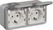 Socket outlet Protective contact 2 069742