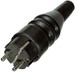 Plug with protective contact (SCHUKO) Rubber 108071