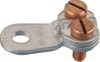 Screw cable lug for copper conductors