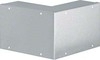 Outer corner for fire-resistant duct