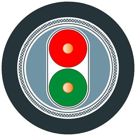 Signal-/telecommunications cable Class 2 = stranded 6XV18300GH10