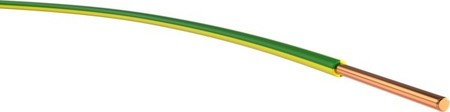 Single core cable 16 mm² (H)07V-U 16 gn/ge Ri.100