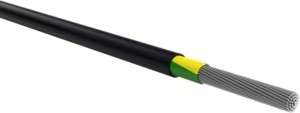 Low voltage power cable Al 120 mm² NAYY-J 1x120 RM S