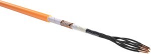 Low voltage power cable Cu, bare NHXCH E90 7x1,5RE/2,5 T500