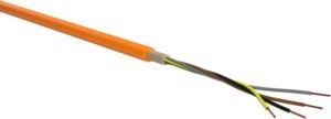 Low voltage power cable Cu, bare 35 mm² NHXH E30 4x35RM Tr.500