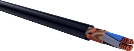 Low voltage power cable Cu, bare 120 mm² NYCWY 4x120 SM/70 S