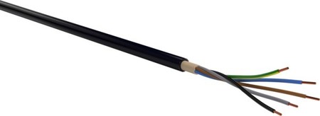 Low voltage power cable Cu, bare 95 mm² NYY-J 5x95 RM S