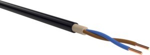 Low voltage power cable Cu, bare 16 mm² NYY-O 2x16 RE S