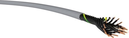 Control cable 1.5 mm² Class 5 = flexible HSLH-JZ 18x1,5 Tr.500