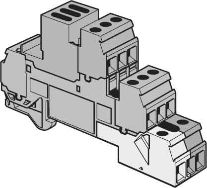 Multi level installation terminal block 0.2 mm² 1SNA110327R2100