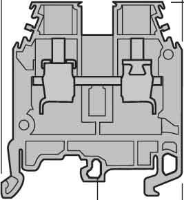 Feed-through terminal block 0.5 mm² 0.5 mm² 1SNA115120R1700