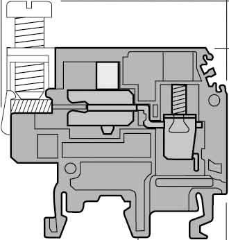 Neutral disconnect terminal block 0.5 mm² 1SNA125121R0600