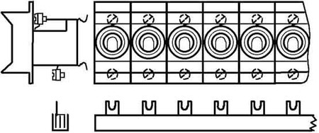 Phase busbar 3 GHV0360503R0024