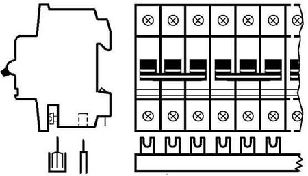 Phase busbar 3 GHL5201916R0005