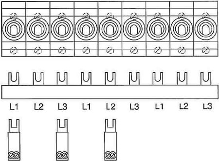 Phase busbar 3 GHV0360503R0021