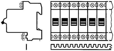 Phase busbar 1 GJI2322322R0004